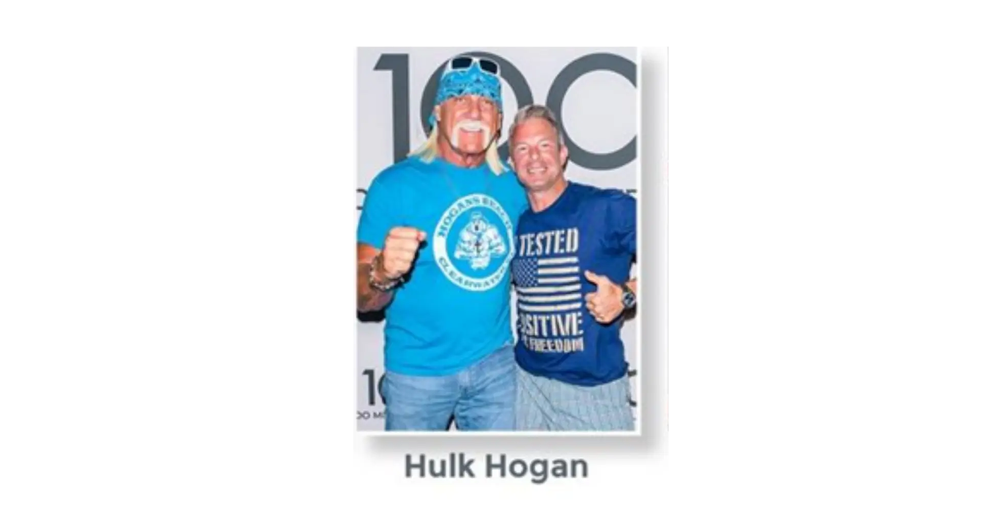 Shaun Hadsall with Hulk Hogan